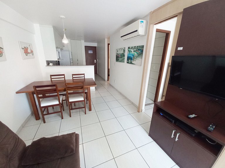 507T1 Beach Class 2Q | Climatizado | Vista Cidade