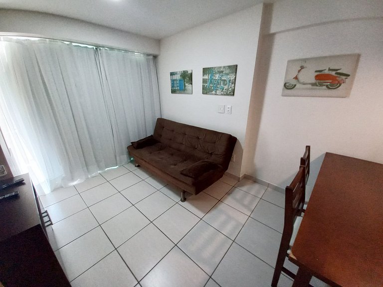 Beach Class 2 Quartos | Climatizado | Vista Cidade