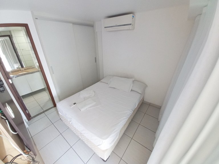 507T1 Beach Class 2Q | Climatizado | Vista Cidade