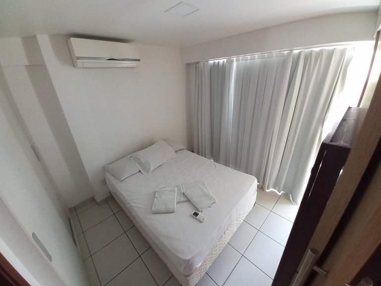507T1 Beach Class 2Q | Climatizado | Vista Cidade