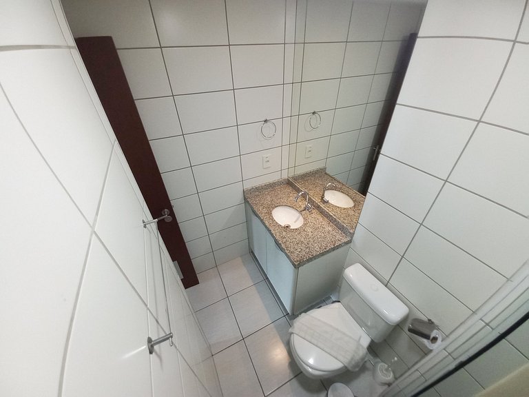507T1 Beach Class 2Q | Climatizado | Vista Cidade