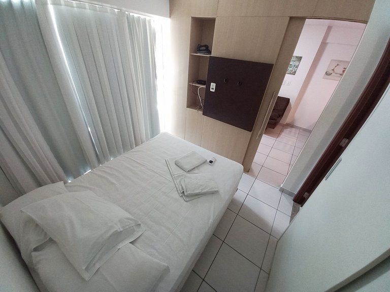 507T1 Beach Class 2Q | Climatizado | Vista Cidade
