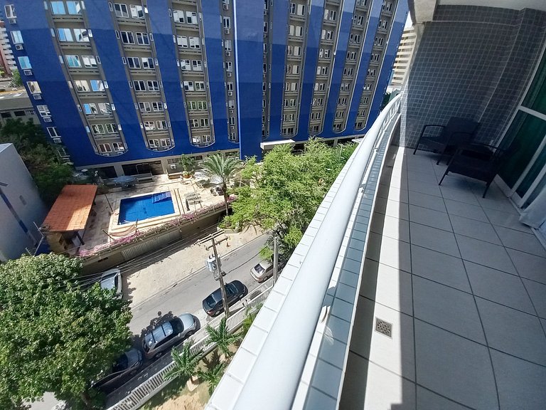 507T1 Beach Class 2Q | Climatizado | Vista Cidade
