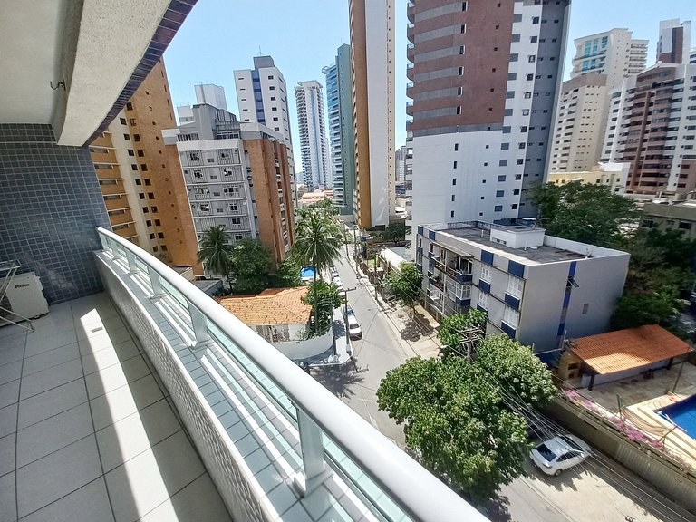 507T1 Beach Class 2Q | Climatizado | Vista Cidade