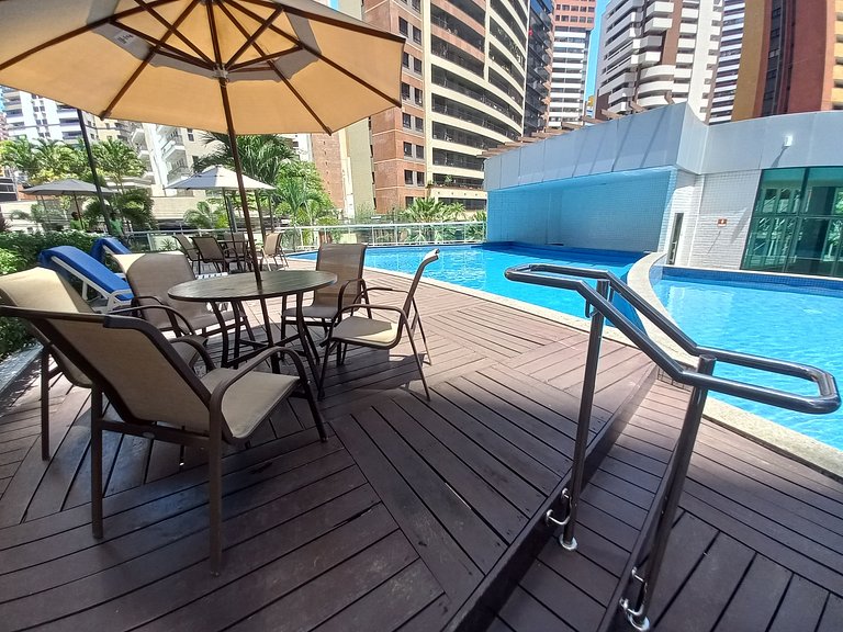 Apto 2 Dormitorios con Balcon y Ocio