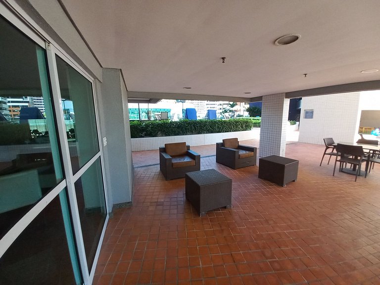 807T1 Beach Class Meireles Vista Cidade | Vaga