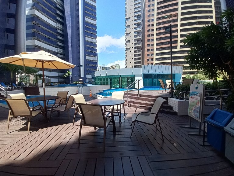2-Bedroom Apartment Meireles Sea View