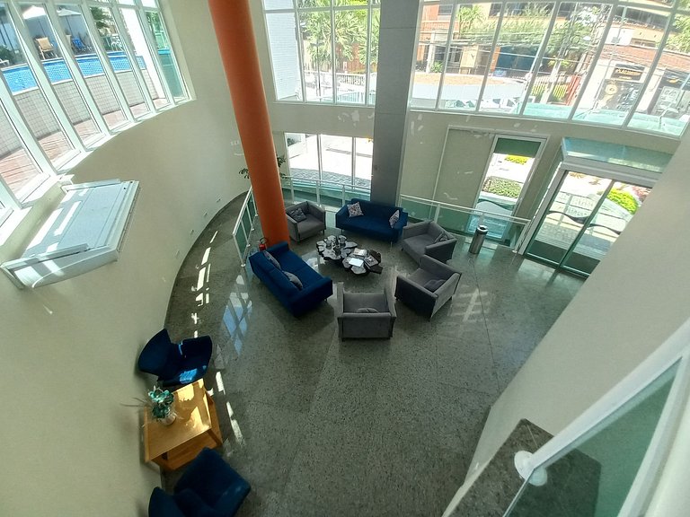 Apartamento de 2 habitaciones en Meireles con vista al mar