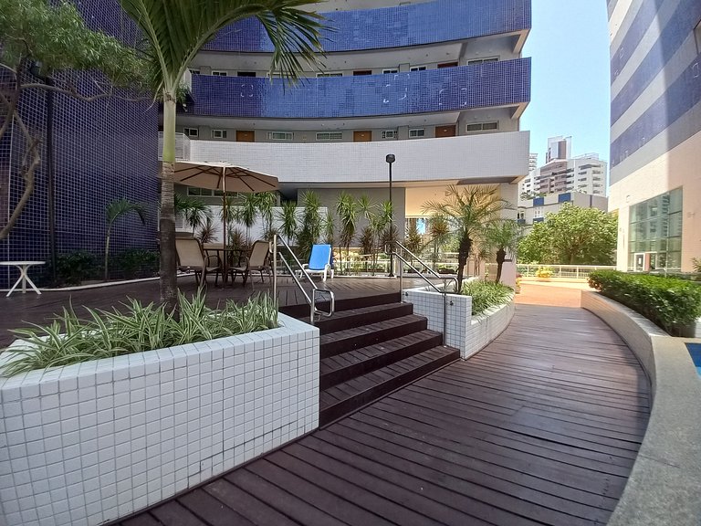 Apartamento de 2 habitaciones en Meireles con vista al mar