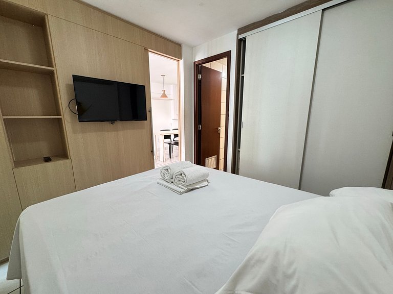 802T1 Beach Class 2Q | Climatizado | Vista Cidade