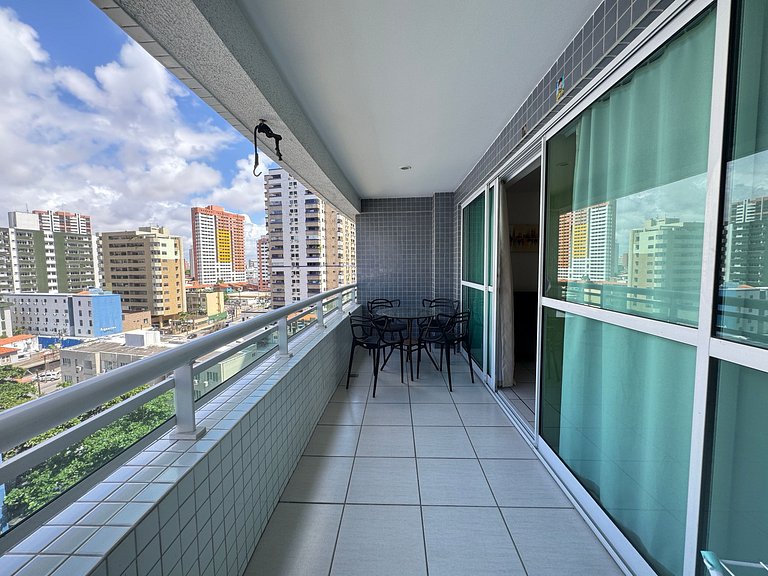 802T1 Beach Class 2Q | Climatizado | Vista Cidade