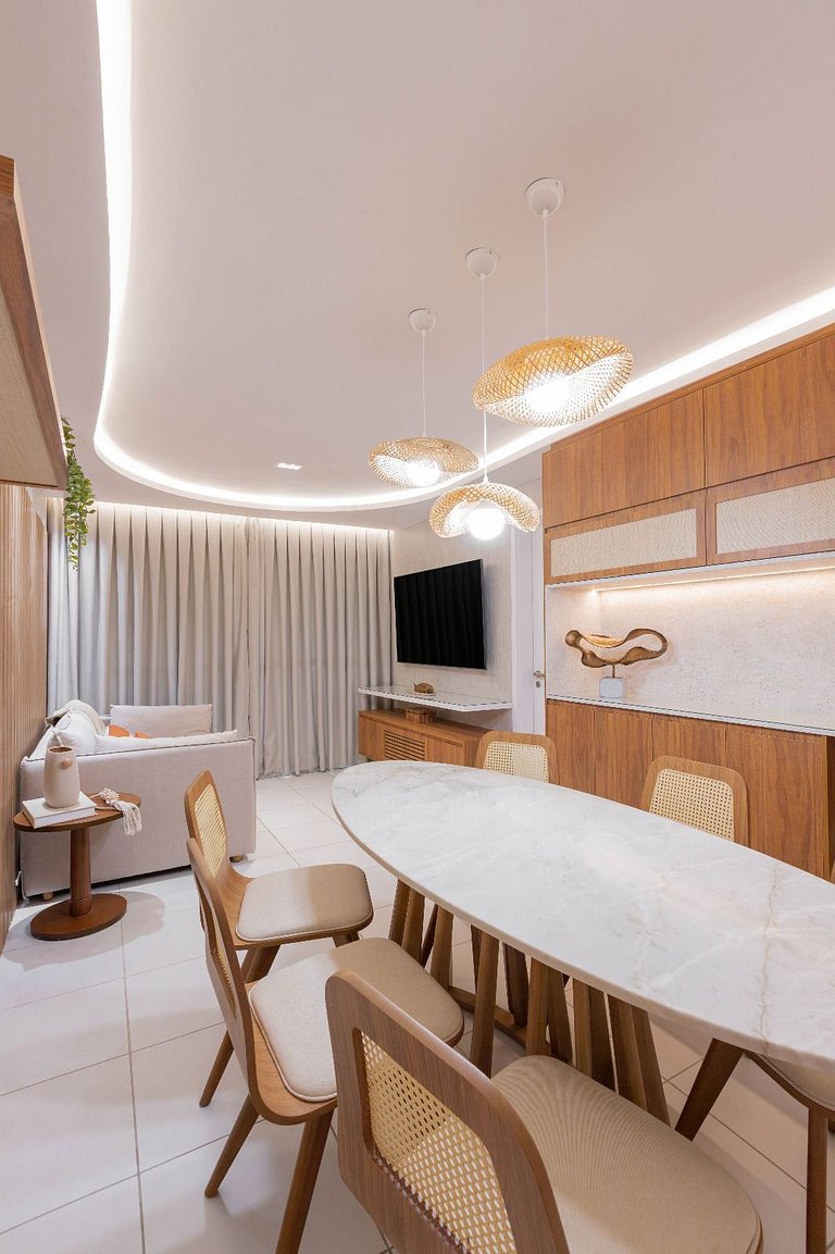 Lujoso Bungaló en Planta Baja en VG Sun Cumbuco