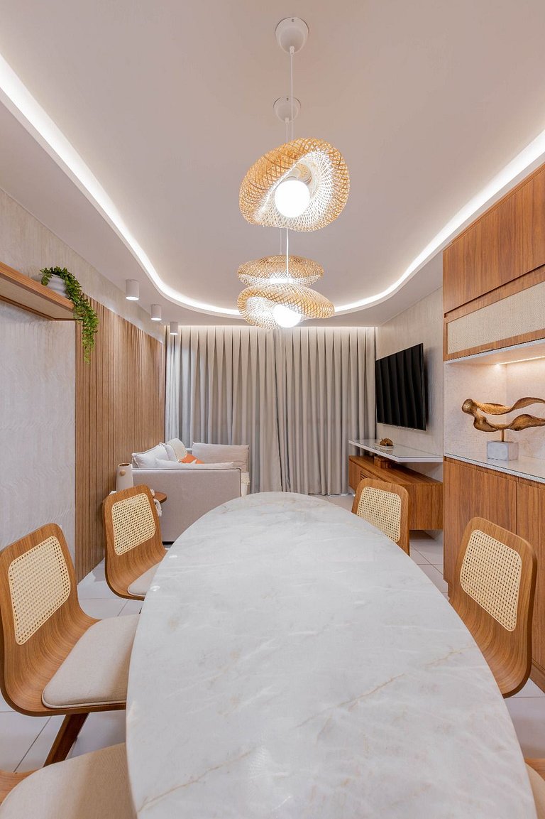 Lujoso Bungaló en Planta Baja en VG Sun Cumbuco