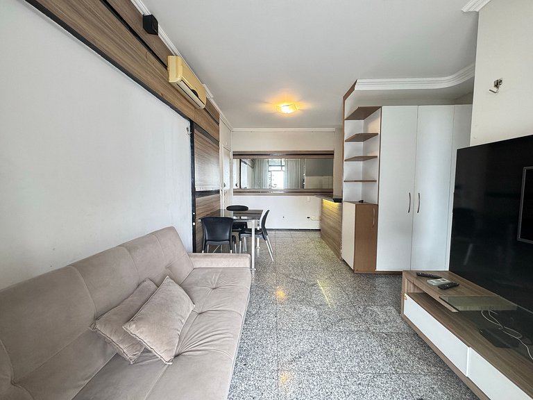 Apt Meireles Vista Mar 4p | Vaga | WiFi