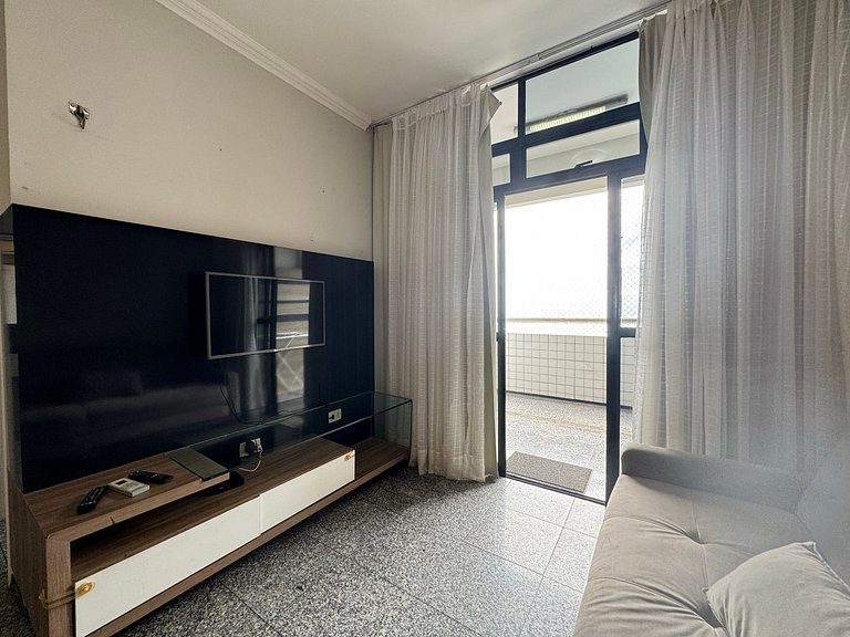 Apt Meireles Vista Mar 4p | Vaga | WiFi