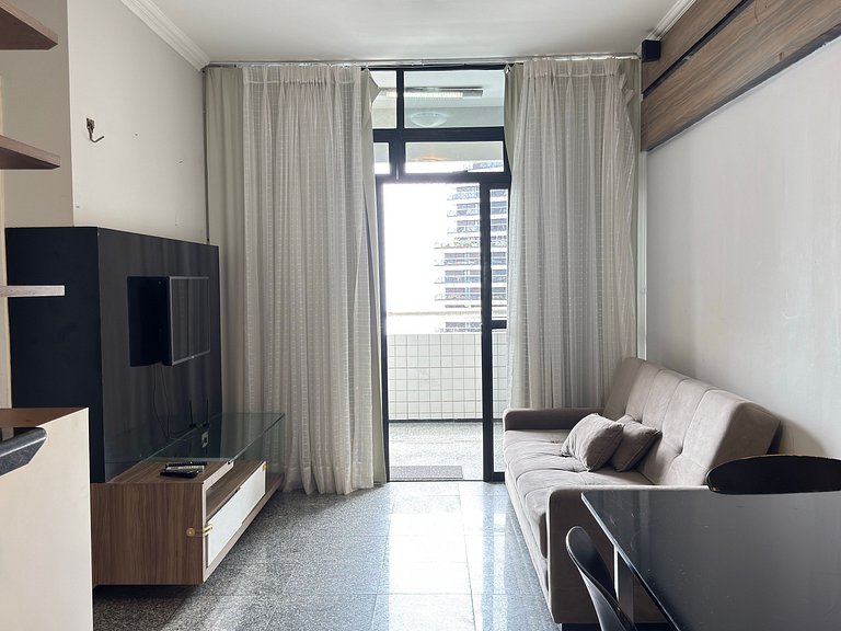 Apt Meireles Vista Mar 4p | Vaga | WiFi