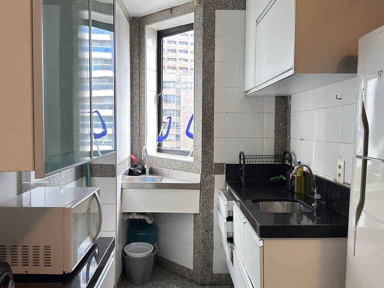 Apt Meireles Vista Mar 4p | Vaga | WiFi