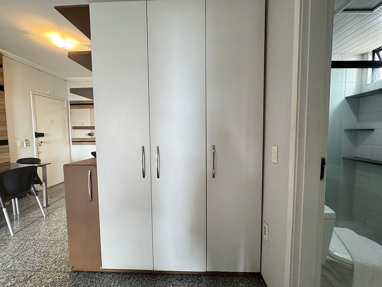 Apt Meireles Vista Mar 4p | Vaga | WiFi