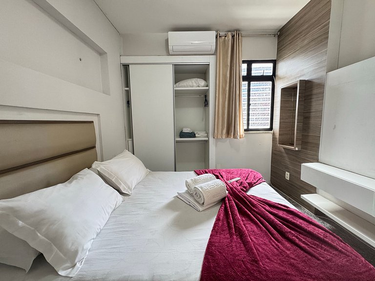 Apt Meireles Vista Mar 4p | Vaga | WiFi