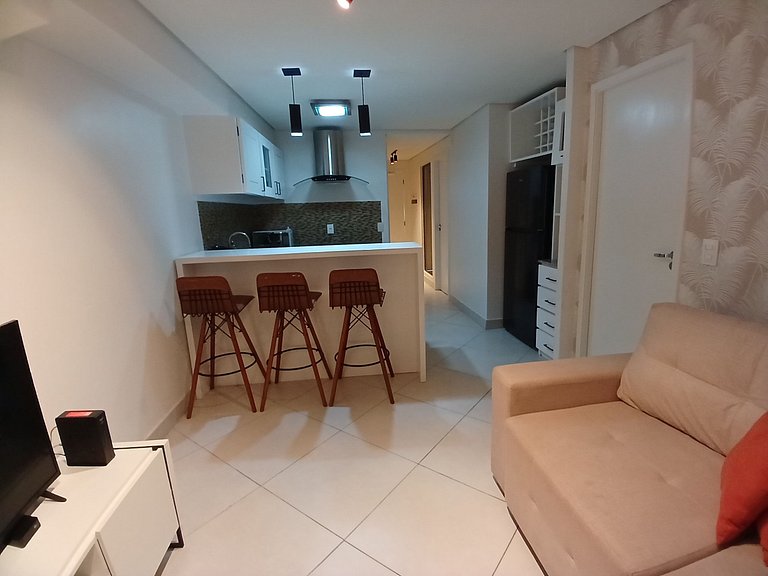 Apartamento Alto Nivel Vista al Mar Deslumbrante