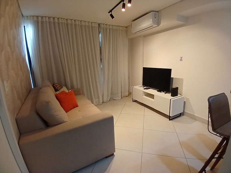 Apartamento Alto Nivel Vista al Mar Deslumbrante