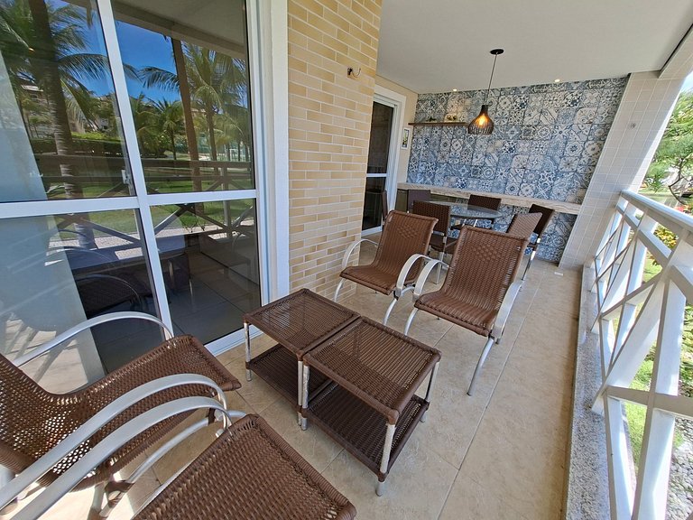 Apt 3 Habitaciones en Portamaris Resort Frente Mar