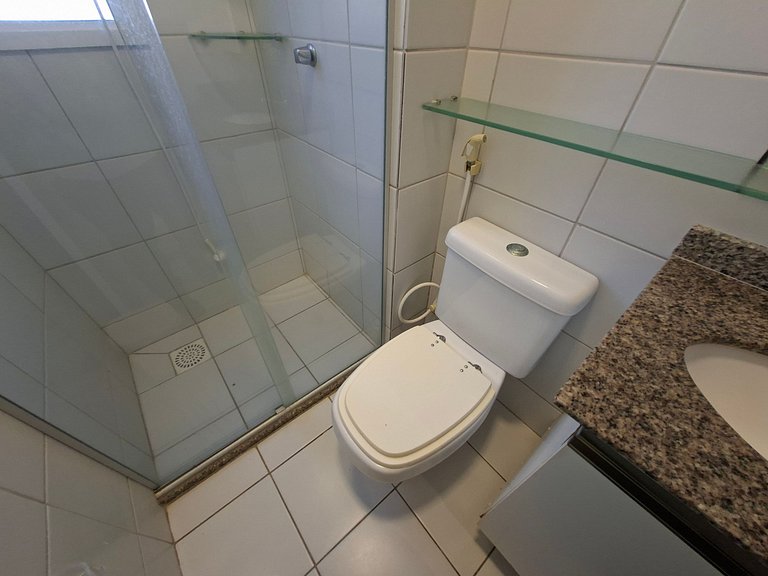 Apto 3 quartos no Portamaris Resort pé na areia
