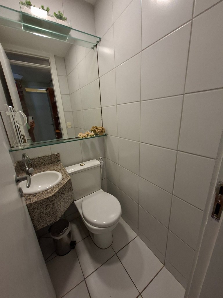 Apto 3 quartos no Portamaris Resort pé na areia