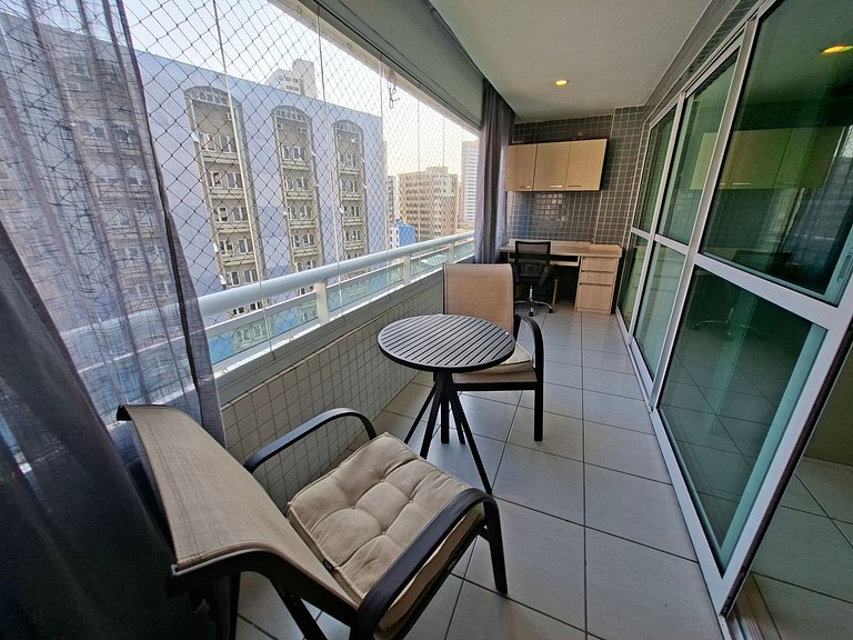 Air conditioned apt in Meireles near Iracema Beach