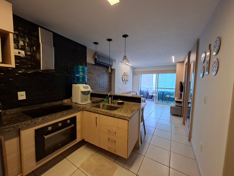 Air conditioned apt in Meireles near Iracema Beach