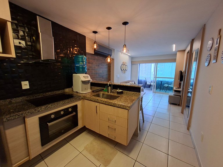 Air conditioned apt in Meireles near Iracema Beach