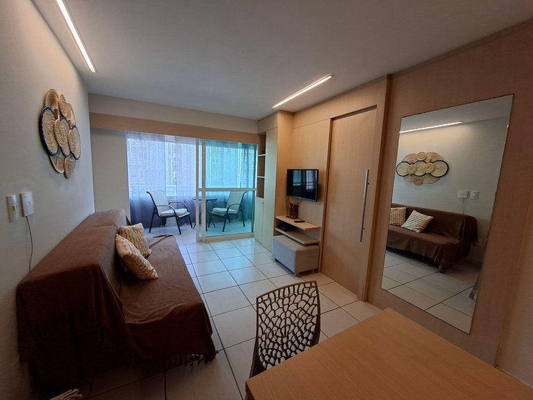Air conditioned apt in Meireles near Iracema Beach