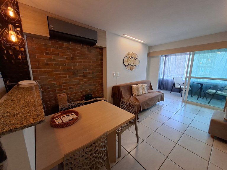 Air conditioned apt in Meireles near Iracema Beach