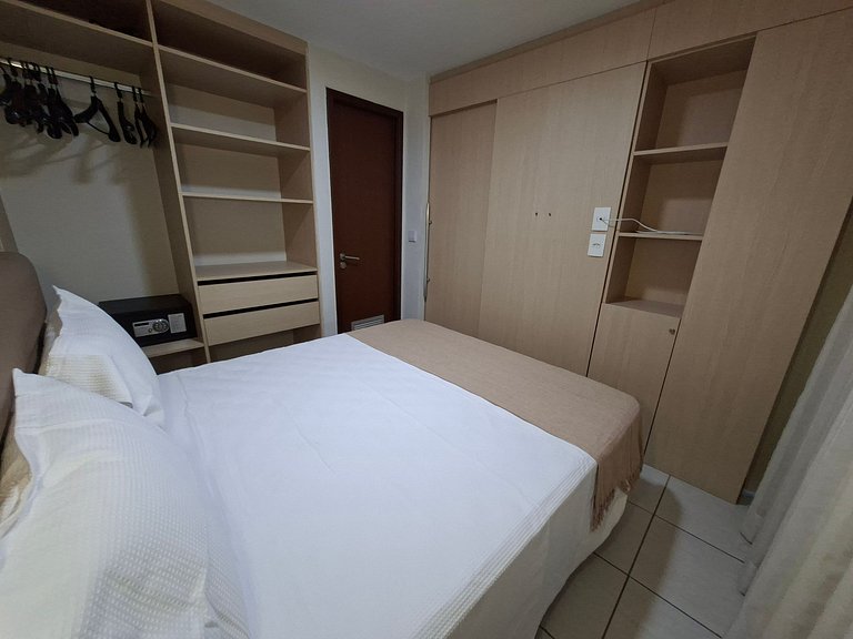 Air conditioned apt in Meireles near Iracema Beach