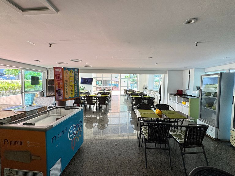 1402 T1 2Q Beach Class | Vaga + WiFi + Climatizado