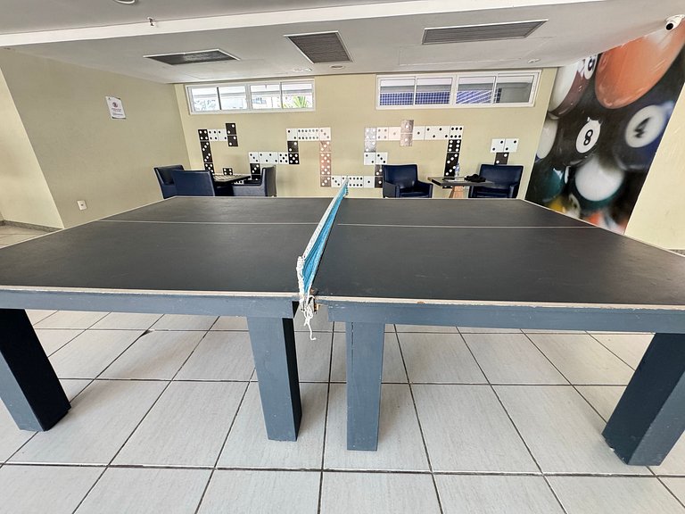 1402 T1 2Q Beach Class | Vaga + WiFi + Climatizado