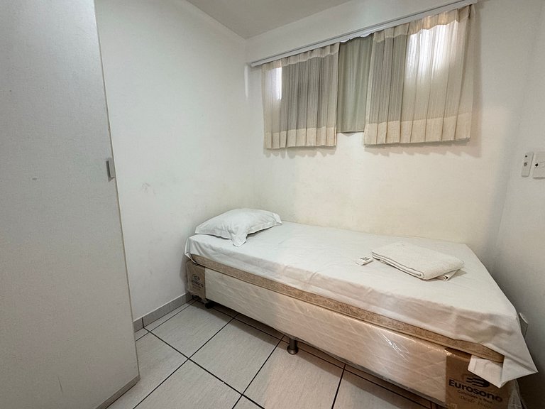 1304T1 Beach Class 2Q Vista Cidade Andar Alto