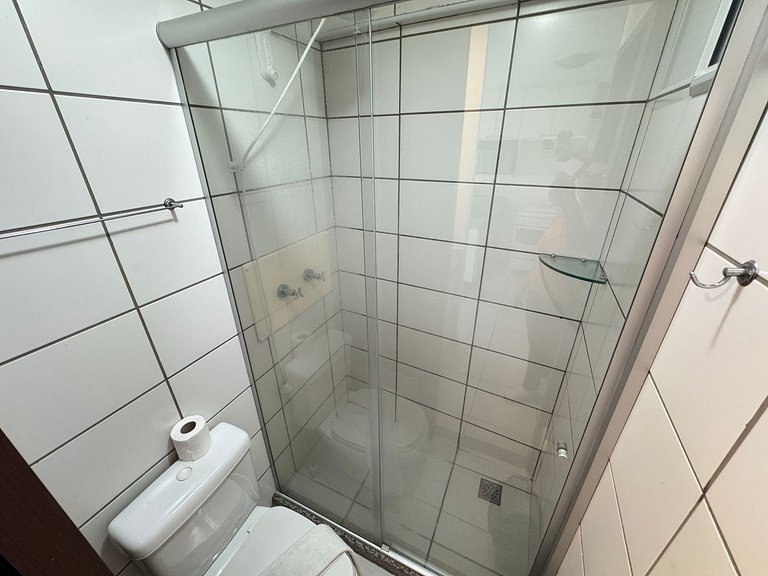 1304T1 Beach Class 2Q Vista Cidade Andar Alto