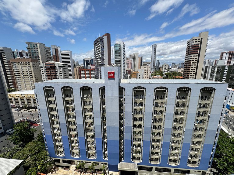 Beach Class Meireles: Vista Cidade Andar Alto