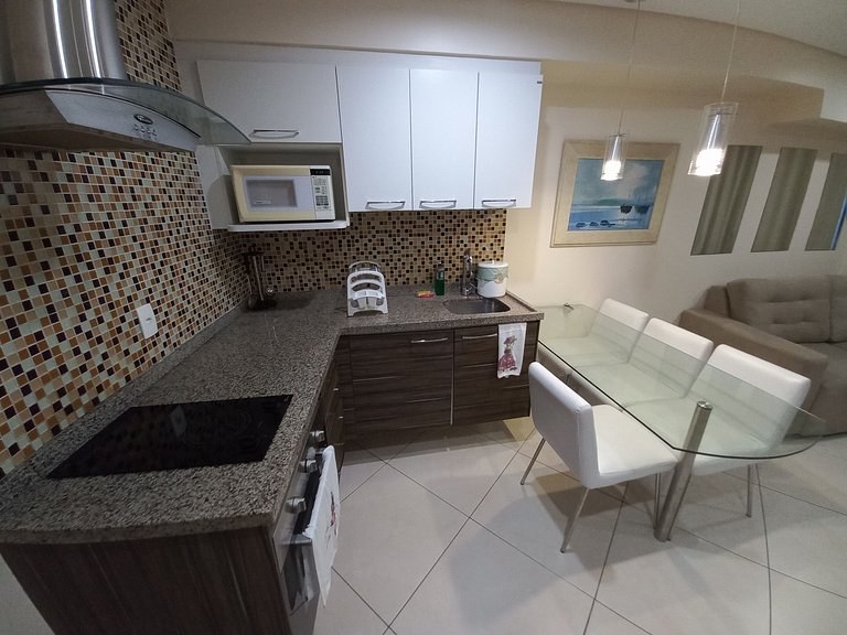 Landscape 2Q frente mar com vista incrível