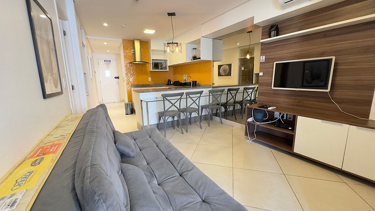 Vista espectacular al mar de la Playa de Meireles