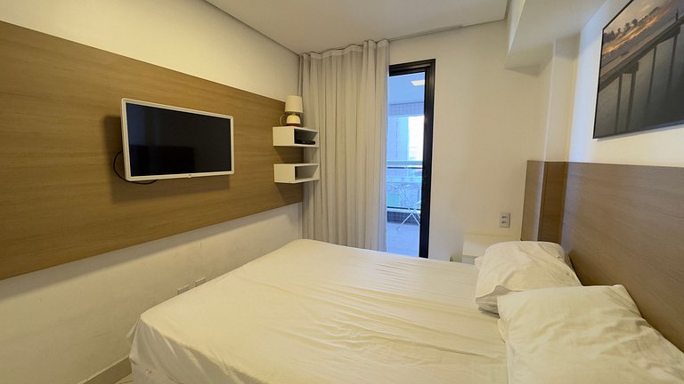 Vista espectacular al mar de la Playa de Meireles