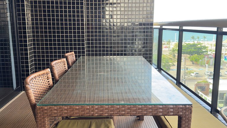 Vista espectacular al mar de la Playa de Meireles