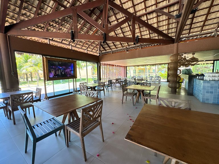 Apartment at VG Sun Cumbuco with sea view, wifi, and parking