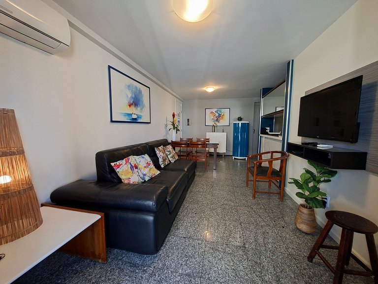 Flat Atlântico Meireles 2Q 6P Vista Mar by Escala