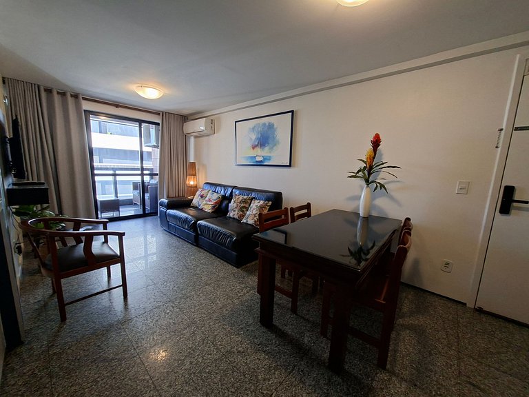 Flat Atlântico Meireles 2Q 6P Vista Mar by Escala