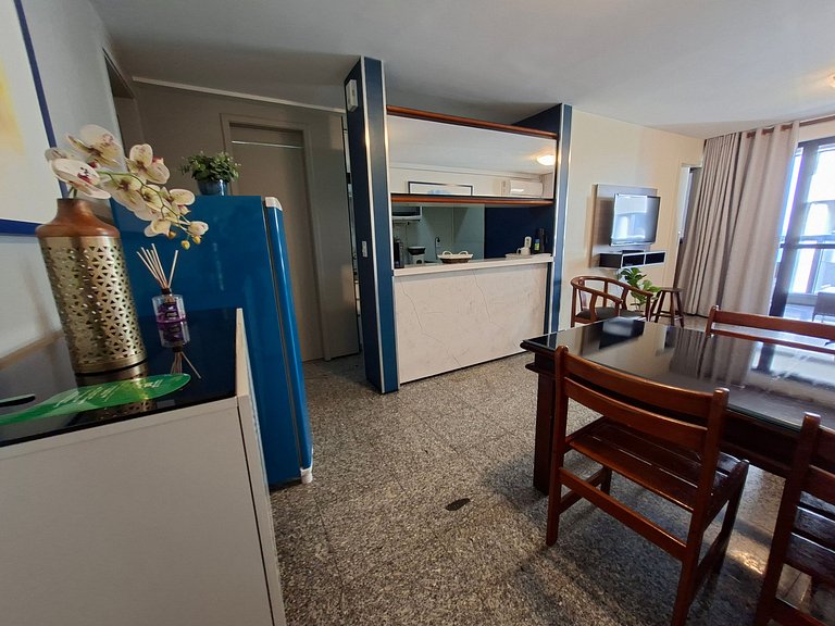 Flat Atlântico Meireles 2Q 6P Vista Mar by Escala