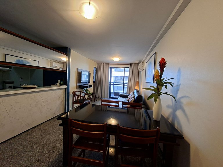 Flat Atlântico Meireles 2Q 6P Vista Mar by Escala