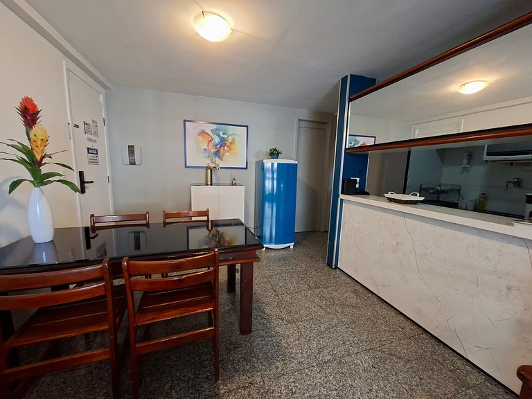 Flat Atlântico Meireles 2Q 6P Vista Mar by Escala