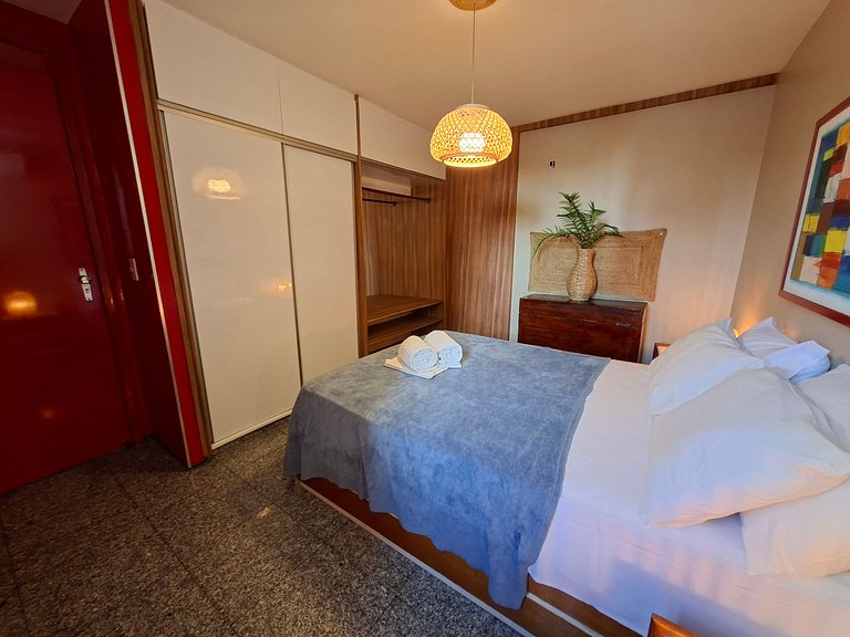 Flat Atlântico Meireles 2Q 6P Vista Mar by Escala